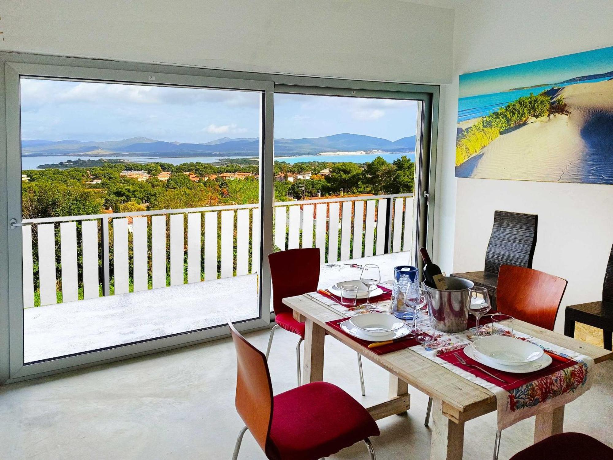 Panohome Porto Pino Exterior photo
